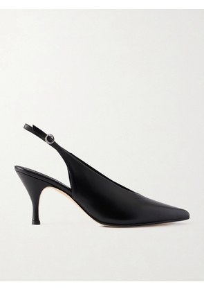 Aeyde - Carla Leather Slingback Pumps - Black - 40.5,42,37.5,38.5,41.5,36.5,40,35,39.5,41,36,37,38,39