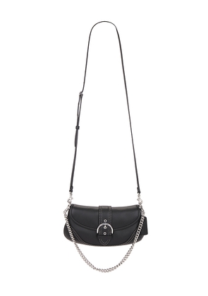 Coach Glovetanned Soho 25 Bag in Black.