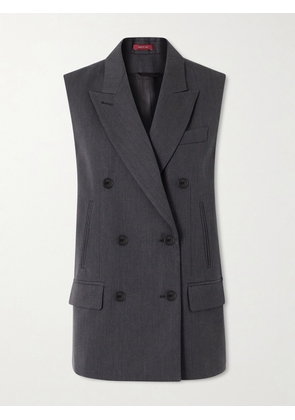Gucci - Double-breasted Wool Vest - Gray - IT38,IT40,IT42