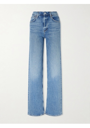 AGOLDE - Ren High-rise Straight-leg Jeans - Blue - 23,24,25,26,27,28,29,30,31,32