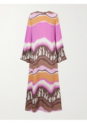ALIX OF BOHEMIA - Niall Printed Modal Midi Dress - Multi - x small,small,medium,large,x large