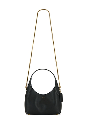 Coach Brooklyn Shoulder Bag 23 in Black.