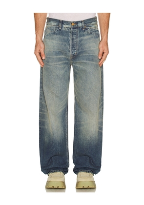 Brain Dead Type 00 15oz Selvedge Denim Pant in Blue. Size 30. Also in 34.