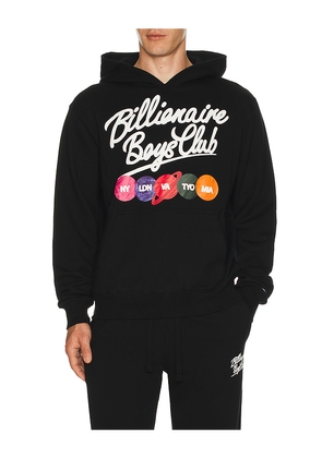 Billionaire Boys Club Script Hoodie in Black. Size L. Also in M.