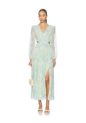 ASTR the Label Klarissa Dress in Green. Size L. Also in XS, S, M, XL.