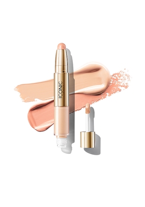 ICONIC LONDON Radiant Concealer And Brightening Duo in Beige.