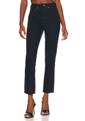 GRLFRND Karolina High Rise Straight Crop in Denim-Dark. Size 24. Also in 26.