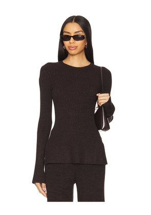 House of Harlow 1960 x REVOLVE Pyper Sweater in Brown. Size L. Also in XL.