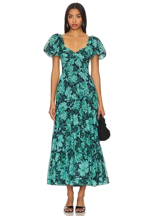 Free People Short Sleeve Sundrenched in Green. Size S. Also in XS.