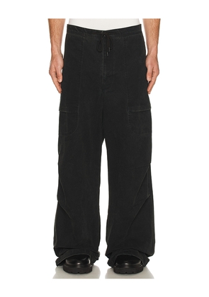 Entire Studios Barren Cargo Pants in Black. Size L. Also in S, M, XL/1X.
