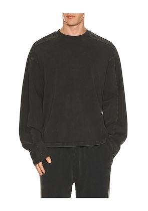 Entire Studios Heavy Long Sleeve Tee in Black. Size L. Also in S, M, XL/1X.