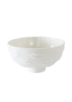 Jonathan Adler Gala Lips Bowl in White.