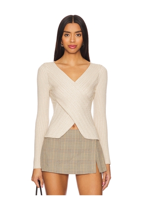 HEARTLOOM Cora Top in Beige. Size XL. Also in L.