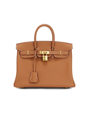 FWRD Renew Hermes Swift Birkin 25 Handbag in Brown.