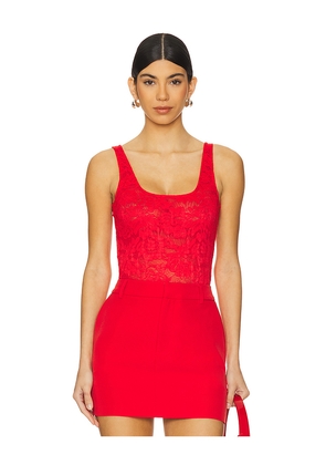 Generation Love Gigi Lace Bodysuit in Red. Size S. Also in XL.