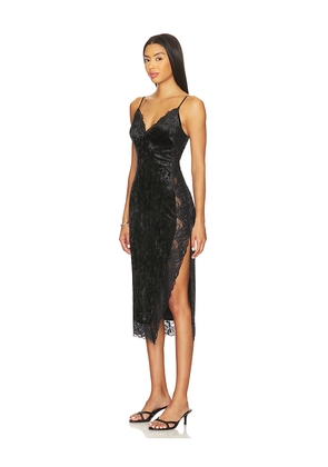 Free People Raise A Toast Midi Slip Dress in Black. Size L. Also in XS, S.