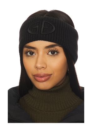 Goldbergh Warmth Headband in Black.