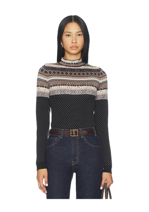 Free People Winter Warmer Bodysuit in Black. Size M. Also in S, XL.