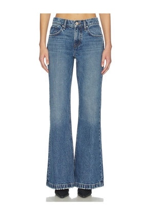 Hudson Jeans Rylee Low And Flare in Blue. Size 23. Also in 25, 24, 26, 27, 28, 29, 30, 31, 32, 33, 34.