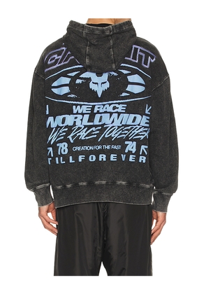 Fox Racing x Pro Circuit Fleece Hoodie in Black. Size L. Also in S, M, XL/1X.