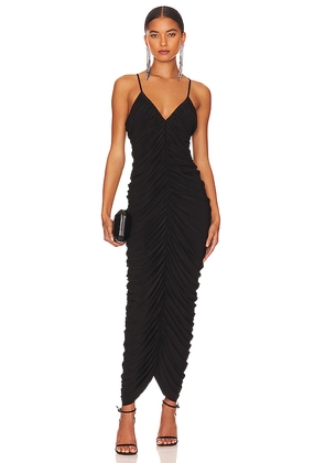 Norma Kamali Slip Diana Gown in Black. Size M. Also in S.