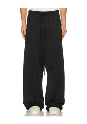 Fear of God ESSENTIALS Lounge Sweatpant in Black. Size L. Also in XS, S, M, XL/1X, XXL/2X.