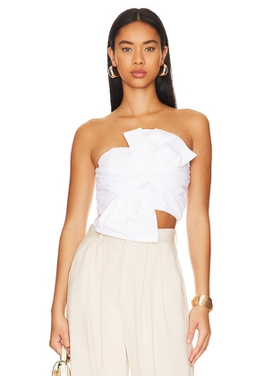 Lovers and Friends Rosalind Crop Top in White. Size L. Also in XS, S, M, XXS.