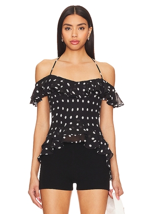 LPA Giulia Top in Black. Size L. Also in XXS, XS, S, M, XL.