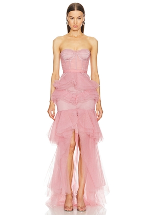 Michael Costello x REVOLVE Alai Gown in Pink. Size M. Also in XS.