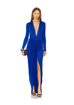 Mother of All Inaya Maxi Dress in Royal. Size S. Also in XS, M.