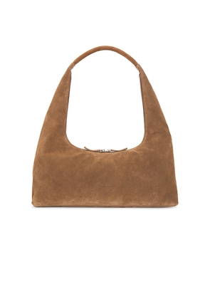 MARGESHERWOOD Large Hobo Bag in Tan.