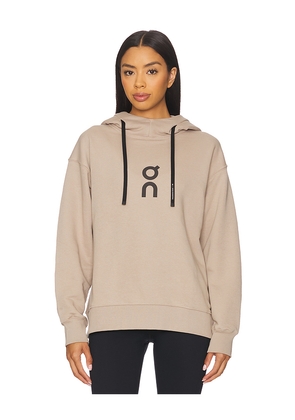On Club Hoodie in Beige. Size S. Also in XS.