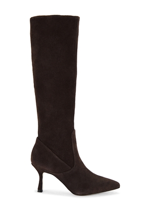 L'AGENCE Marya Boot in Chocolate. Size 7.5. Also in 7, 8.
