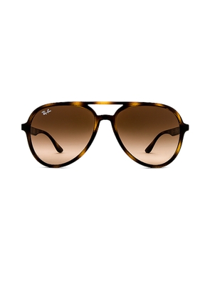 Ray-Ban Aviator in Brown.