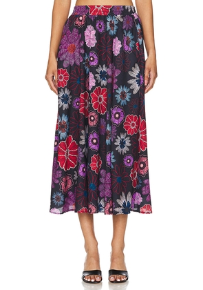 PEIXOTO Paula Skirt in Purple. Size L. Also in S.
