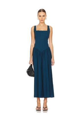PEIXOTO Harlow Maxi Dress in Teal. Size S. Also in XS.