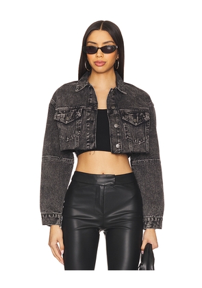superdown Kathy Cut Off Jacket in Black. Size S. Also in XS.