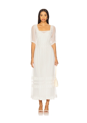 RIXO Hadley Dress in Ivory. Size S. Also in XS.