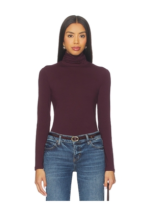 Sold Out NYC The Turtleneck in Burgundy. Size L. Also in S.