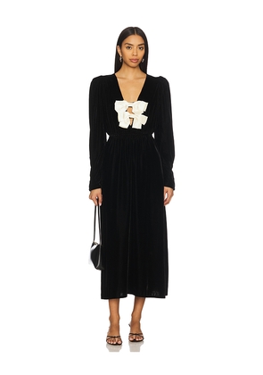 Sea Seraphine Midi Dress in Black. Size M. Also in XXS.