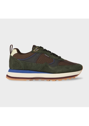 PS Paul Smith Khaki 'Banks' Trainers Green
