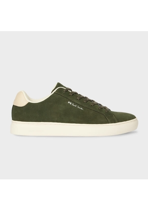 PS Paul Smith Olive Green Suede 'Rex' Trainers