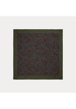 Paisley Wool Bandanna