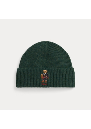 Polo Bear Rib-Knit Beanie
