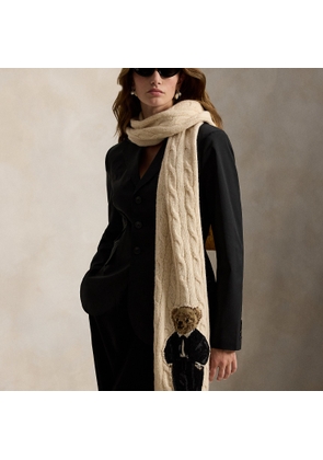 Polo Bear Wool-Blend Scarf