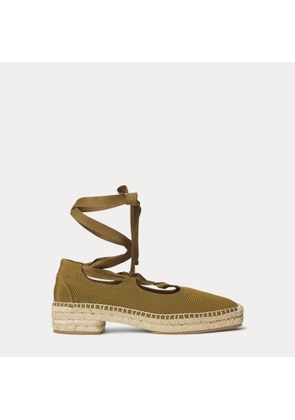 Grosgrain Lace-Up Espadrille