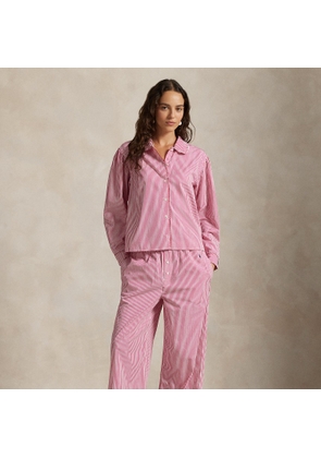 Striped Cotton Long-Sleeve Pyjama Set