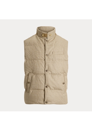 Whitwell Plaid Wool Down Gilet