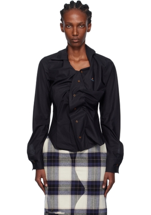 Vivienne Westwood Black Drunken Shirt