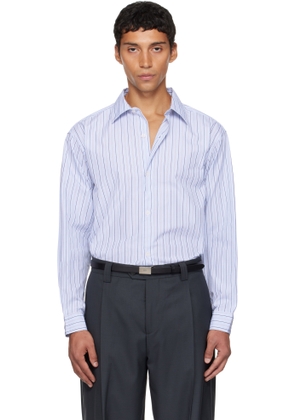 mfpen SSENSE Exclusive Blue Generous Shirt